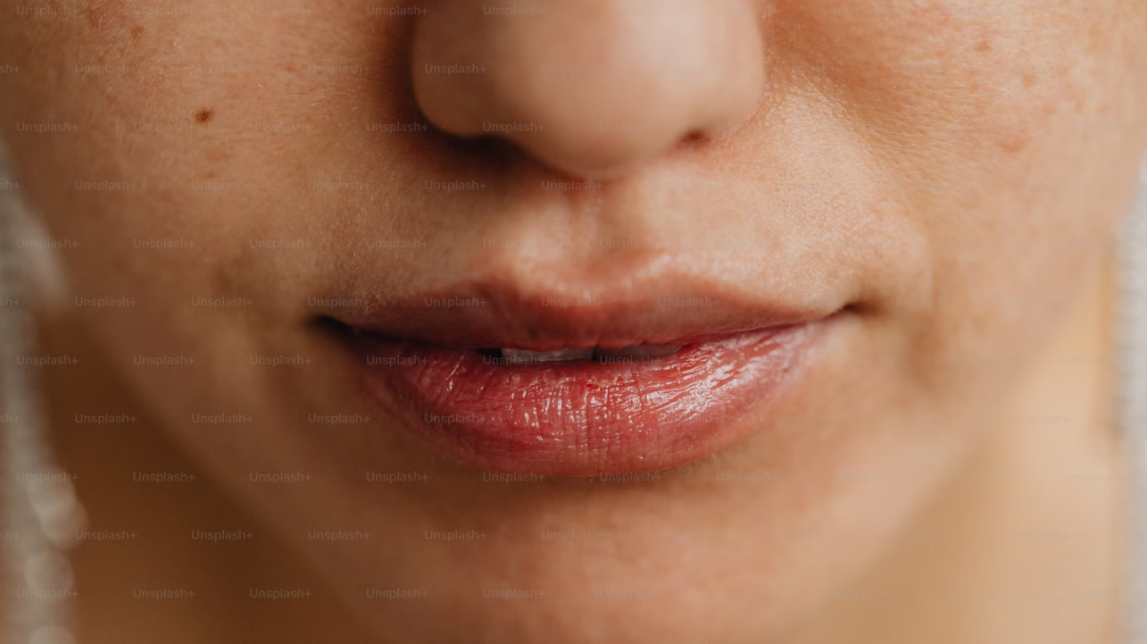 chapped lips in winter